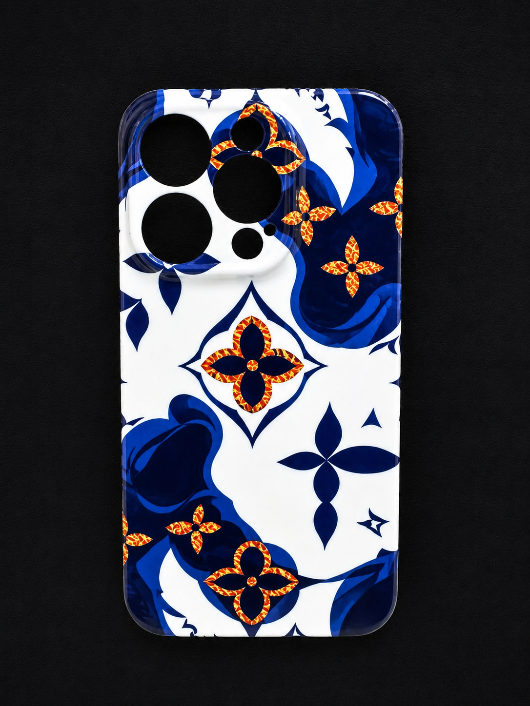Cover Floreale Blu