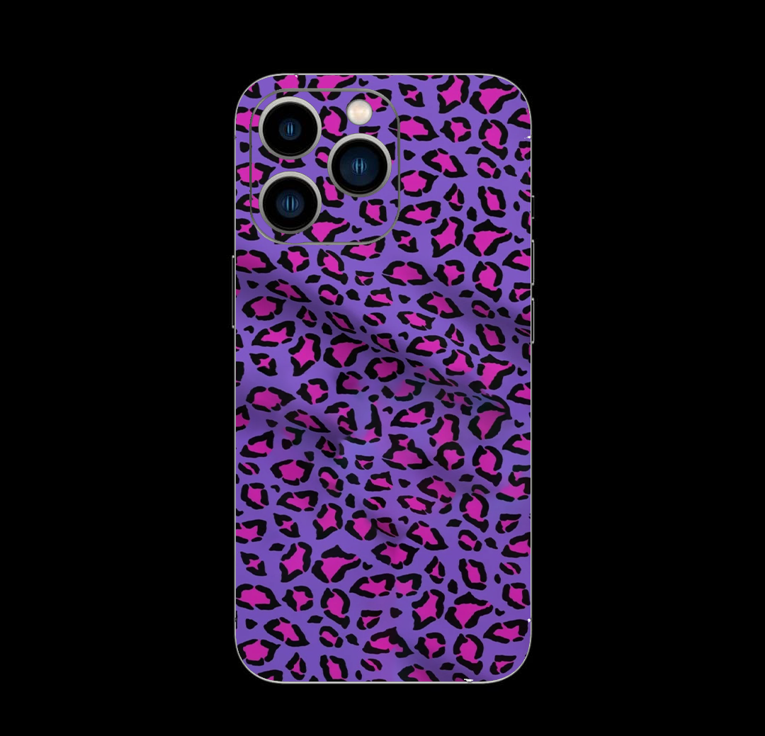 Skin Purple Leopard