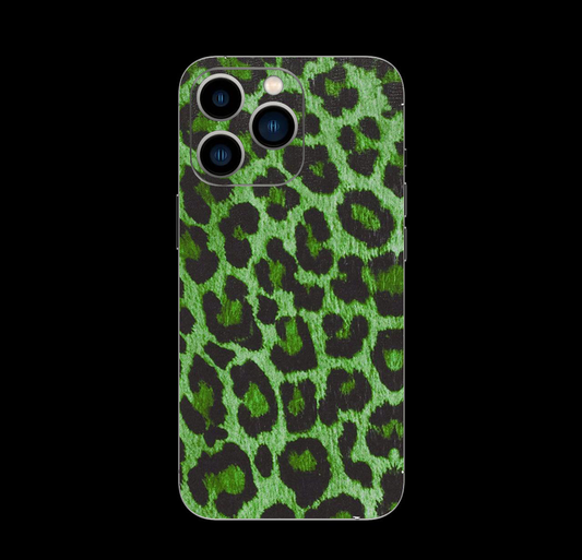 Skin Green Leopard